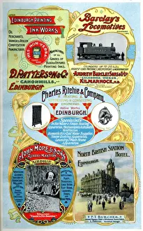 Adverts, five Scottish businesses