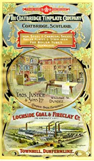 Adverts, three Scottish businesses