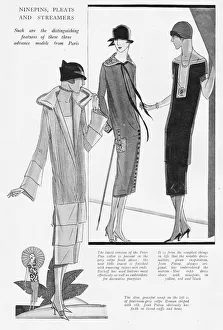 Patou Collection: Three advance models from Jean Patou, Paris, 1925