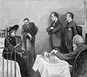 Pince Prints: The Adventure of the Golden Pince-Nez, Sherlock Holmes