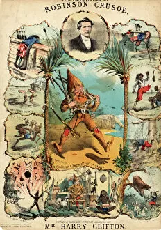 1869 Collection: Adventures of Robinson Crusoe, music sheet
