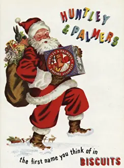 Palmers Prints: Adver for Huntley and Palmers biscuits