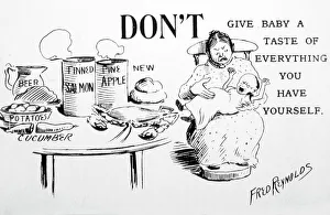 Mortality Prints: Advice for parents, early 1900s
