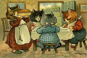 AE Kennedy. Three little kittens 3