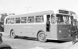 Single Decker Prints: AEC single-decker bus regn. XTA829