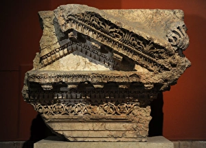 Images Dated 16th January 2012: Aedicula from Sanctuary of Jupiter Heliopolitanus. Baalbek
