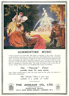 Aeolian Pianola Advertisement