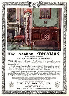 Bond Collection: The Aeolian Vocalion Advertisement