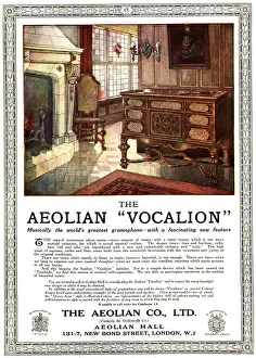 The Aeolian Vocalion Advertisement