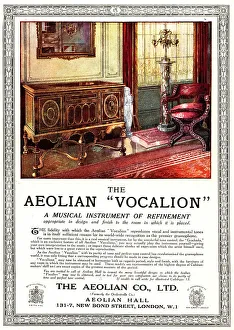 The Aeolian Vocalion Advertisement