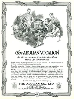Aeolian Vocalion Advertisement