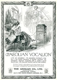 Aeolian Vocalion Advertisement