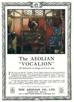 The Aeolian Vocalion Advertisement