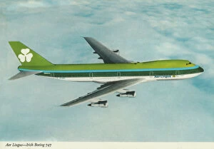 John Hinde Gallery: Aer Lingus-Irish Boing 747