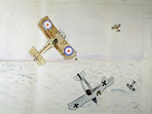 Aerial combat, WW1