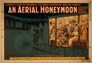Patented Prints: An Aerial honeymoon invented and patented by John F. Byrne