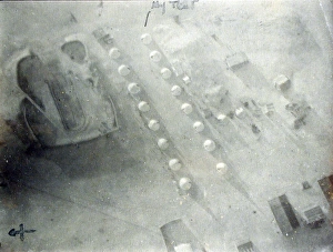 Images Dated 19th September 2007: Aerial photo of WW1 camp