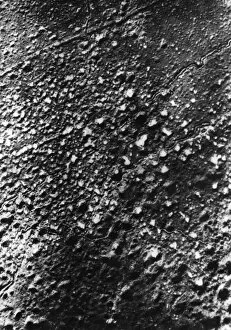 Aerial photograph of battlefield, Douaumont, France, WW1