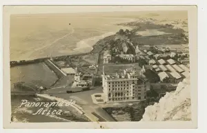 Coastline Prints: Aerial view of Arica, Chile, South America