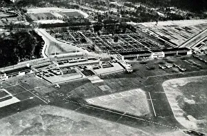 Aerial view, Berlin Tempelhof Airport