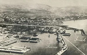 Apr19 Gallery: Aerial view of the border - Free State of Fiume and Susek