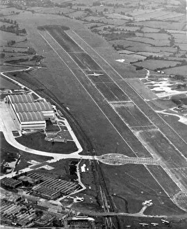 1949 Collection: Aerial view of the Bristol Filton site in 1949