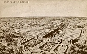 Layout Prints: Aerial view, British Empire Exhibition, Wembley