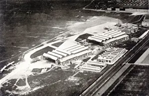Aerial view of Croydon Airport