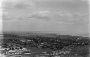 Eastbourne Prints: Aerial View of Eastbourne