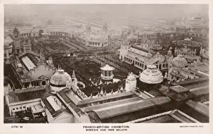 Aerial view, Franco-British Exhibition, London