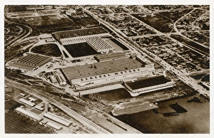Images Dated 9th March 2016: Aerial view of General Motors factory, South Africa