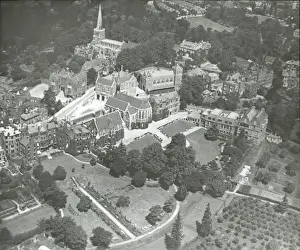 Aerial view of Harrow School
