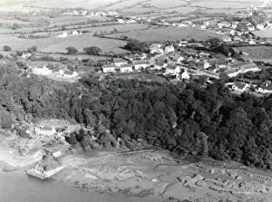 Haverfordwest Collection: Aerial view of Hook, Pembrokeshire, South Wales