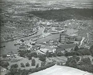 Aerial view of Ipswich