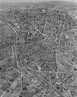 Republican Gallery: Aerial View of Madrid, 1936
