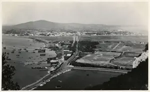 Aerial view of North Front, Gibraltar