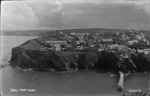Aerial View of Port Isaac