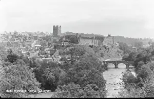 Aerial View of Richmond, Yorkshire