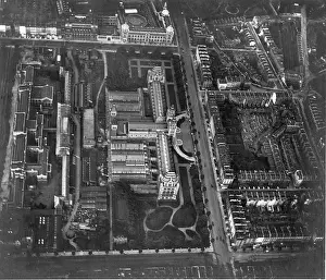 Kensington Prints: Aerial View - South Kensington