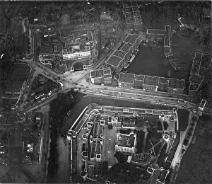 Separates Prints: Aerial View - Thames, Tower of London