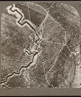 Craters Prints: Aerial View of Trenches