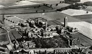 Erected Gallery: Aerial view, Wesham Park Hospital, Lancashire