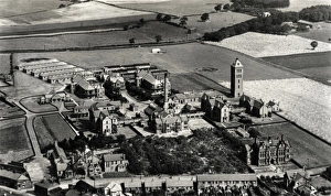 Erected Gallery: Aerial view, Wesham Park Hospital, Lancashire