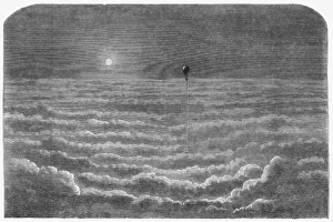 Aeriens Gallery: Aerial voyages - Fonville in L Entreprenant, 1868
