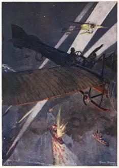 Rudimentary Prints: Aerial Warfare Foreseen