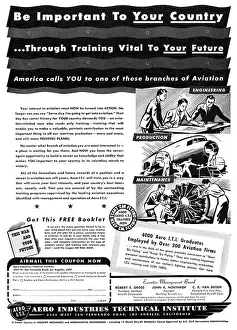 Industries Prints: Aero Industries Technical Institute Los Angeles California