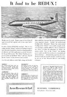 Bonding Prints: Aero Research REDUX Bonding