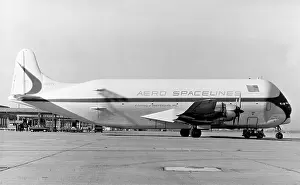 Mini Prints: Aero Spacelines Mini Guppy N1037V Spirit of Santa Barbara