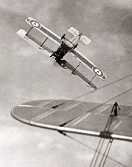 Aerobatics Gallery: Aerobatics - Avro and Bristol aircraft, 1930 s