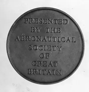 Aeronautical Society of Great Britain (Gold Silver Bronze)